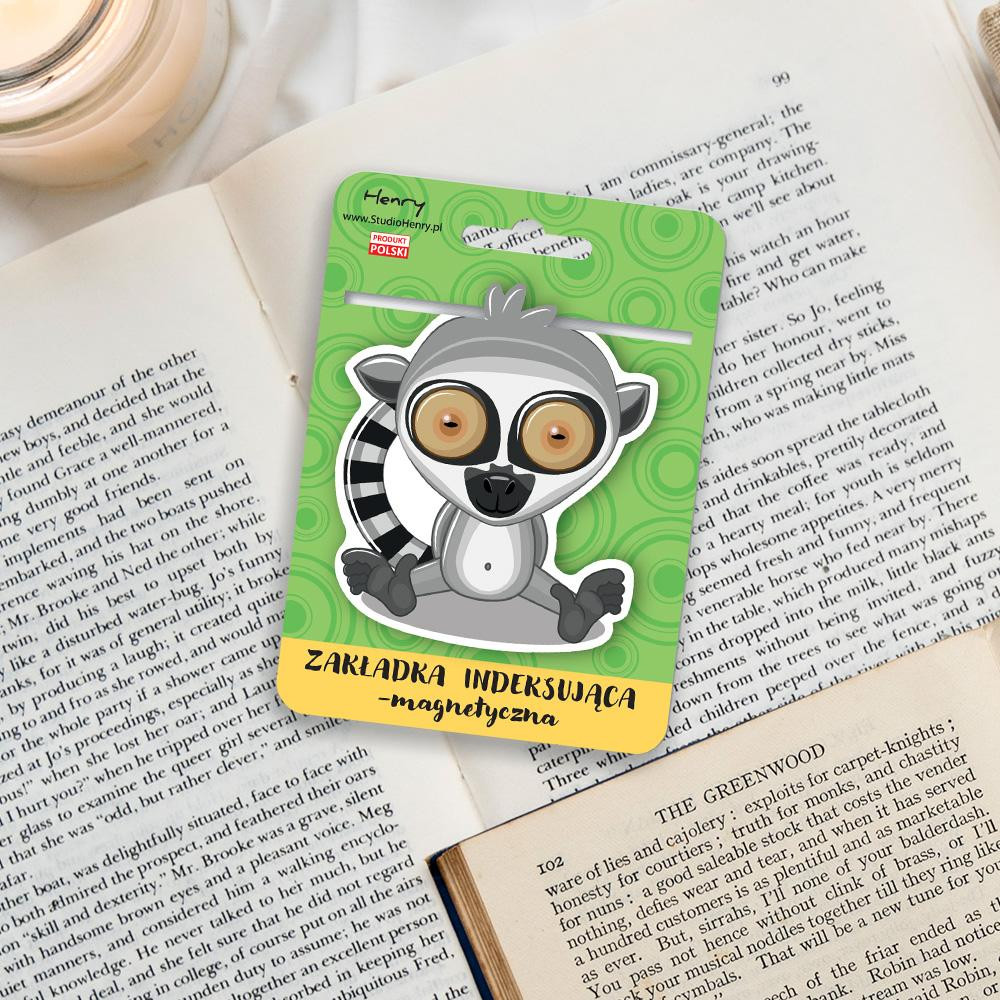 Zakładka magnetyczna Index Lemur Henry